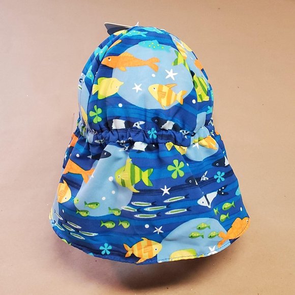 I-Play Sun Protection Hat 2T-4T Blue - Picture 5 of 13